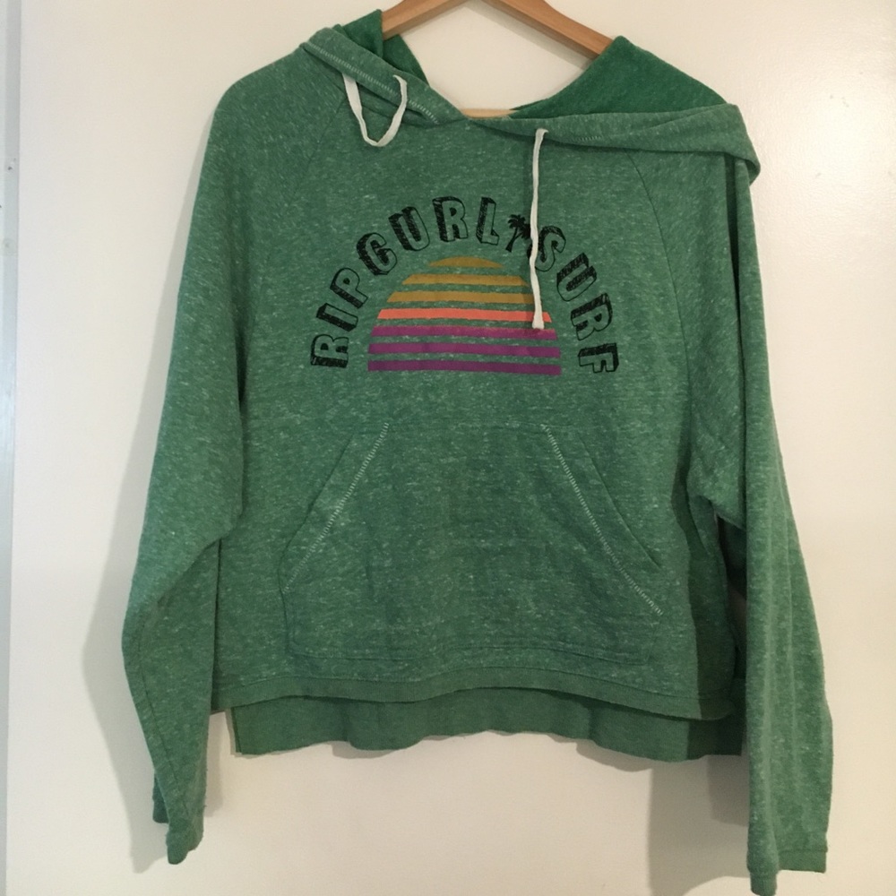 Green RipCurl Pullover!